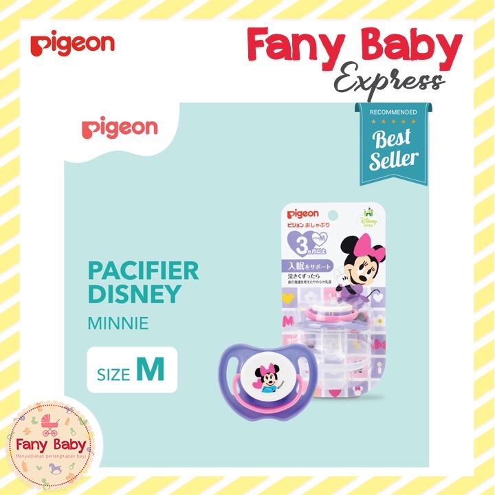 PIGEON PACIFIER MICKEY &amp; MINNIE