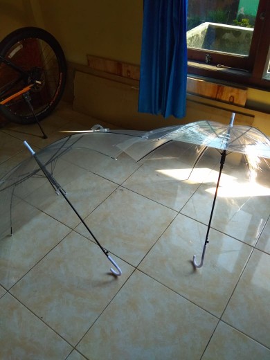 Payung Transparan Bening Umbrella Transparant Korea Japan Best Quality