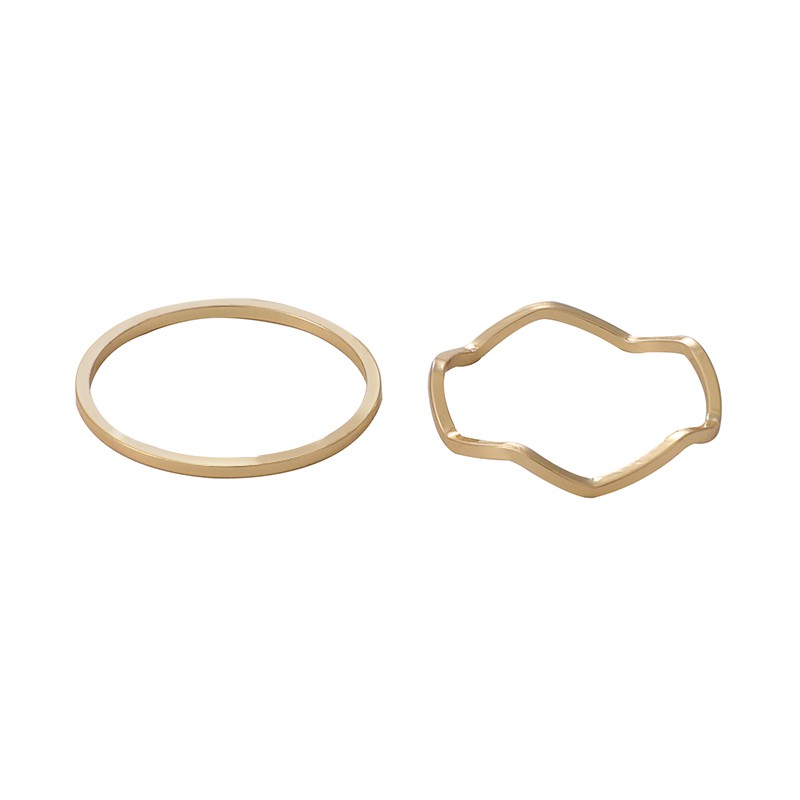 Cincin Model Dua Lapis Desain Niche