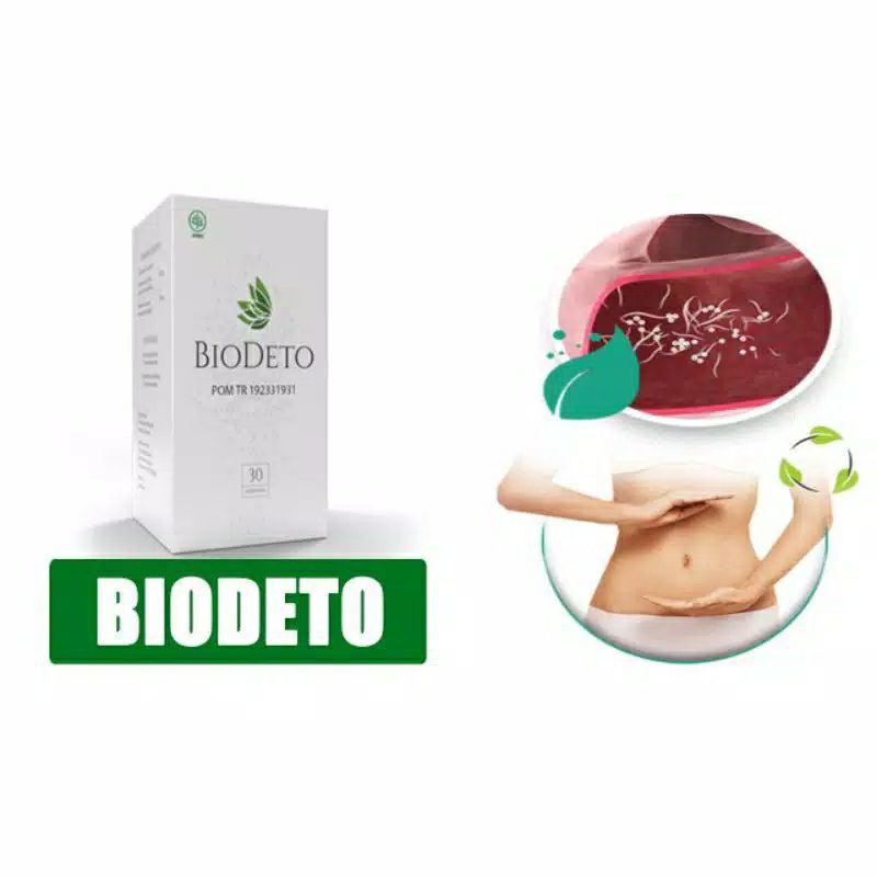BIODETO ASLI ORIGINAL OBAT ANTI PARASIT BPOM HERBAL ANTI VIRUS