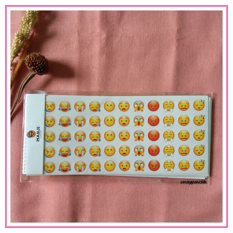 

Sticker Deco Emoticon / Emotikon / Emoji