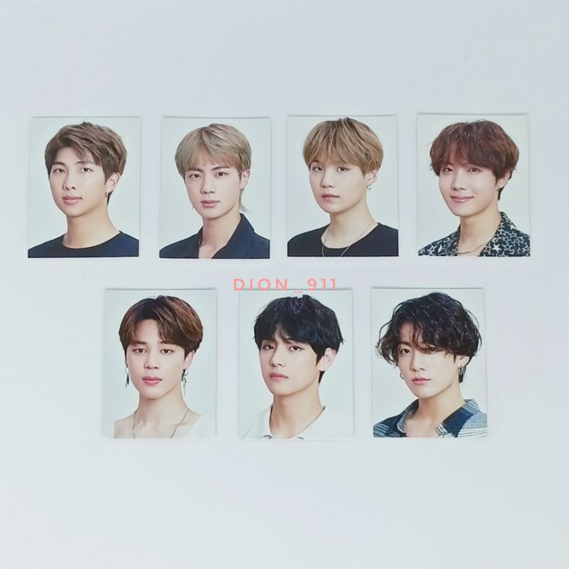 [OFFICIAL] BTS SEASON'S GREETINGS 2020 ID PHOTO