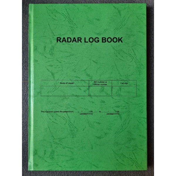 

Radar Log Book