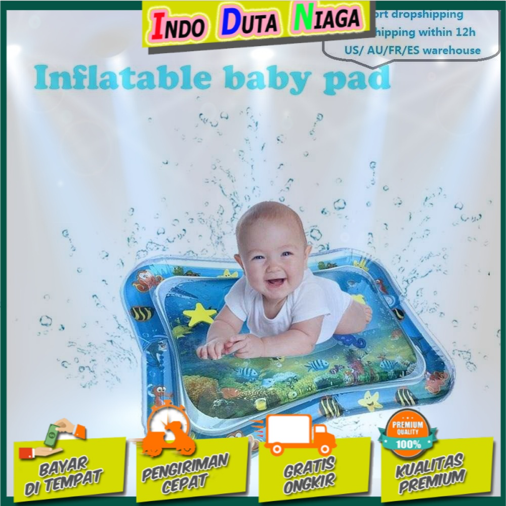 JOCESTYLE Mainan Kolam Tikar Baby Water Play Mat Tummy Time - TM48