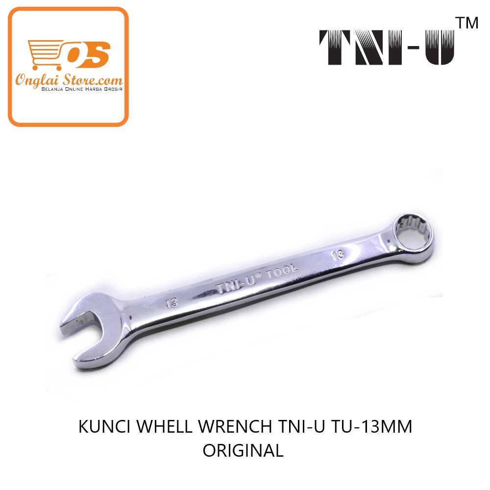 KUNCI WHELL WRENCH TNI-U TU-13MM ORIGINAL 两用扳手  (HARGA SPESIAL)