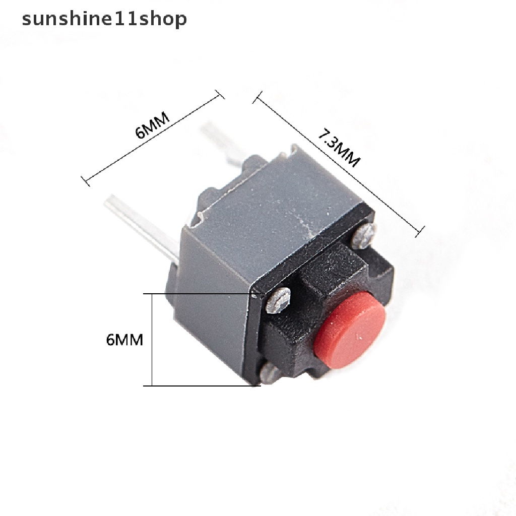 (SHO) 10pcs Kailh Tombol Mute 6x6 X 7.3 Untuk Mouse Wireless