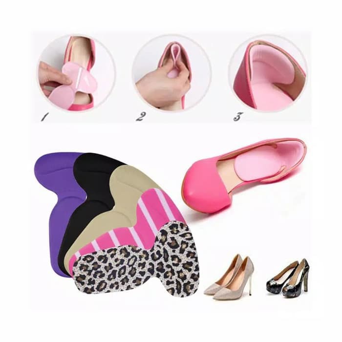 Insole T-Shape Alas Kaki Sepatu Shoe Cushion Bantalan Pelindung Tumit