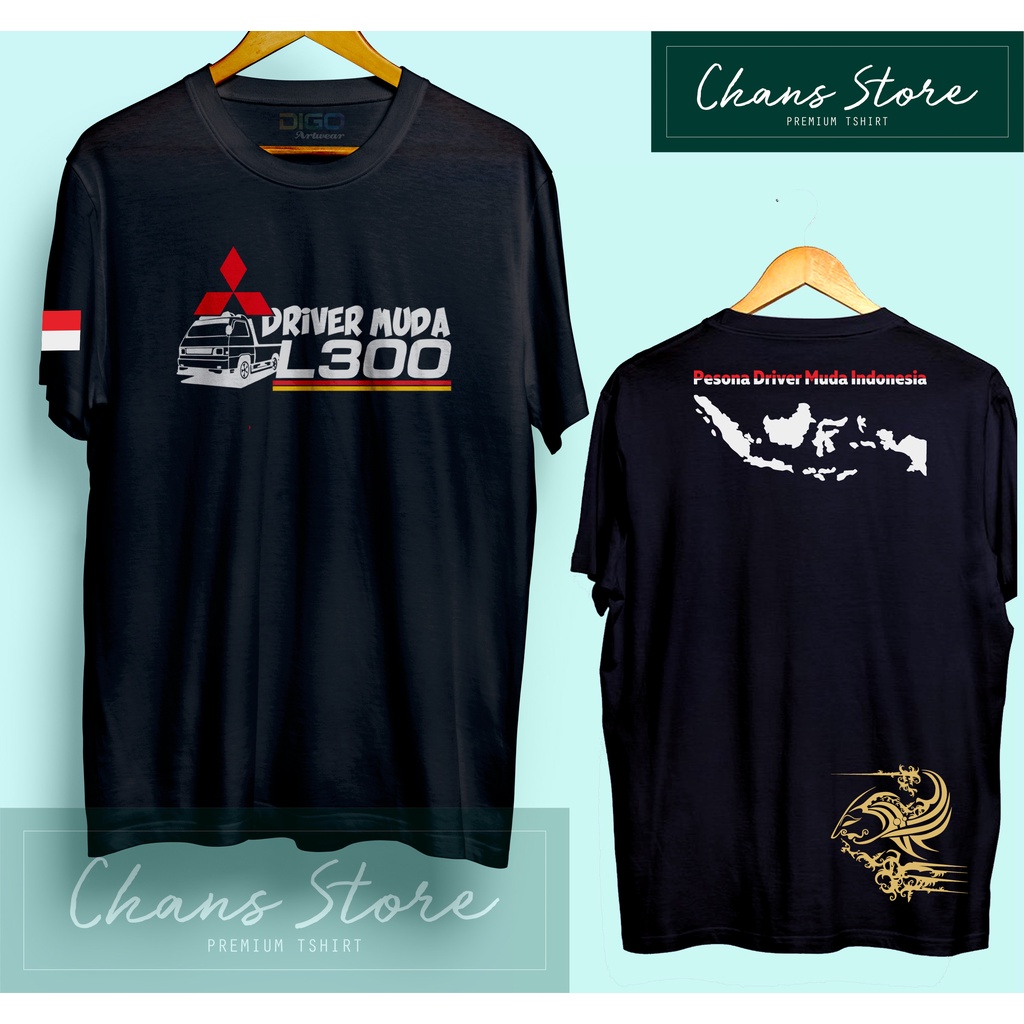 Kaos L300 Pickup Tshirt Driver Muda Indonesia