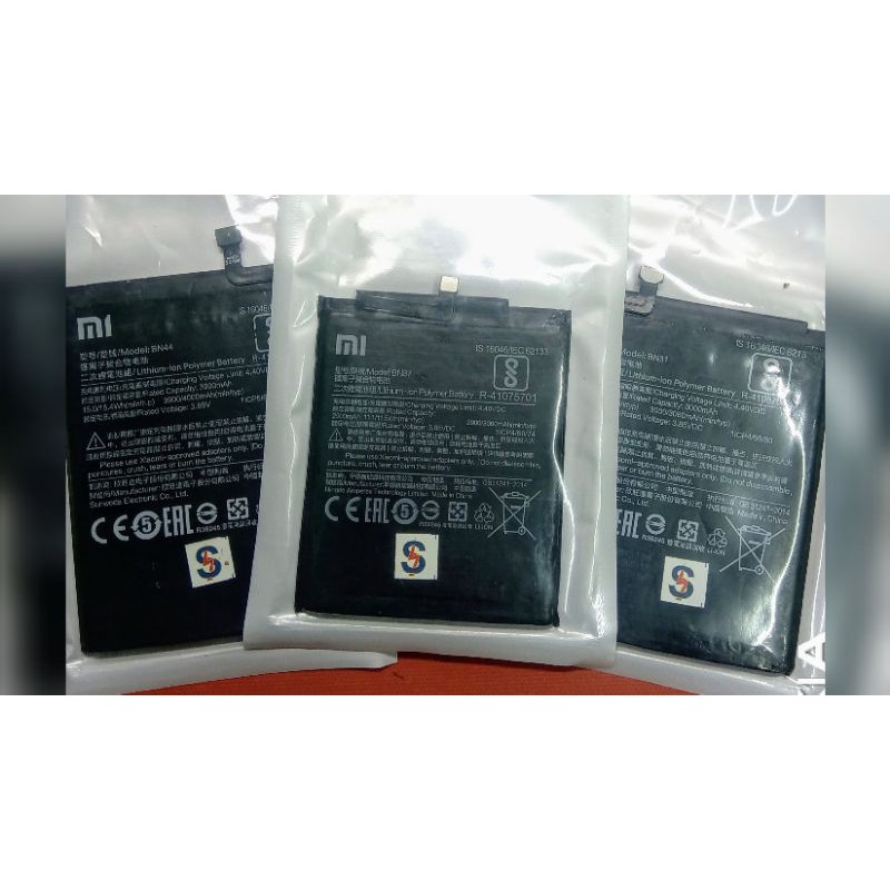 BATRE XIAOMI BN31 BN37 BN44, Cabutan Original 100%