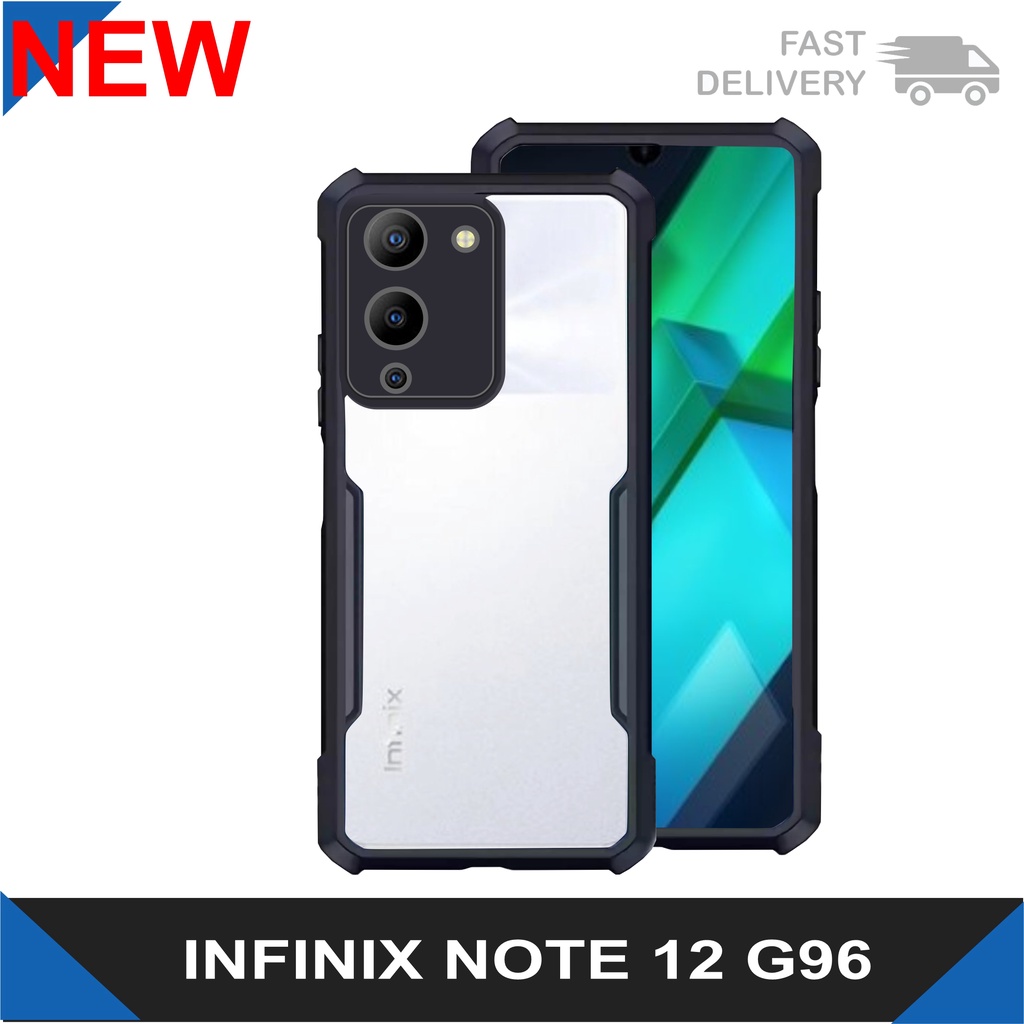Hard Case Infinix Note 12 G96 Hot 12i Hot 12 Casing Cover Shockproof