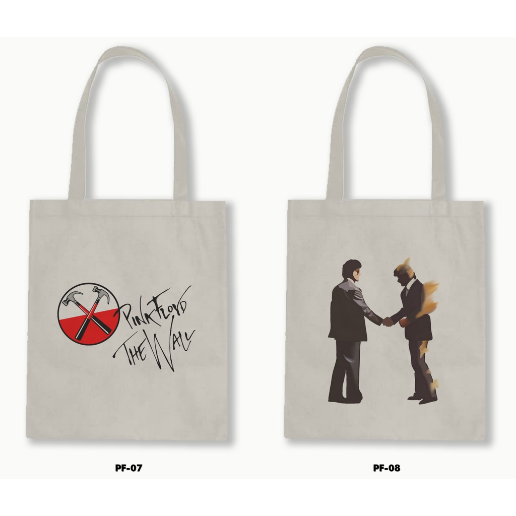 TOTE BAG BLACU - PINK FLOYD