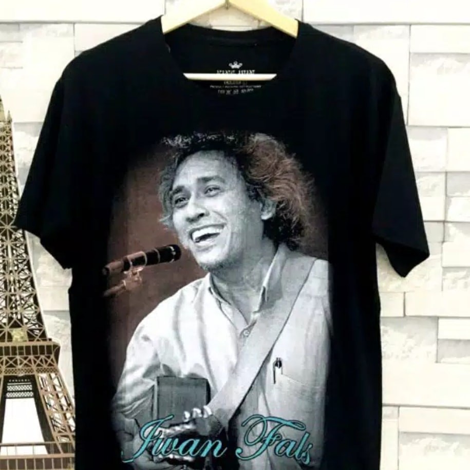 Kaos Distro Print Music Legend Iwan Fals // Kaosm IWAN FALS Kaos Random Motif // KAOS MUSIK -ALL SIZE ( FIT TO - L ) // KAOS KURT COBAIN // KAOS DISTRO ORI // BAJU DISTRO // KAOS TERBARU // KAOS PRIA &amp; WANITA