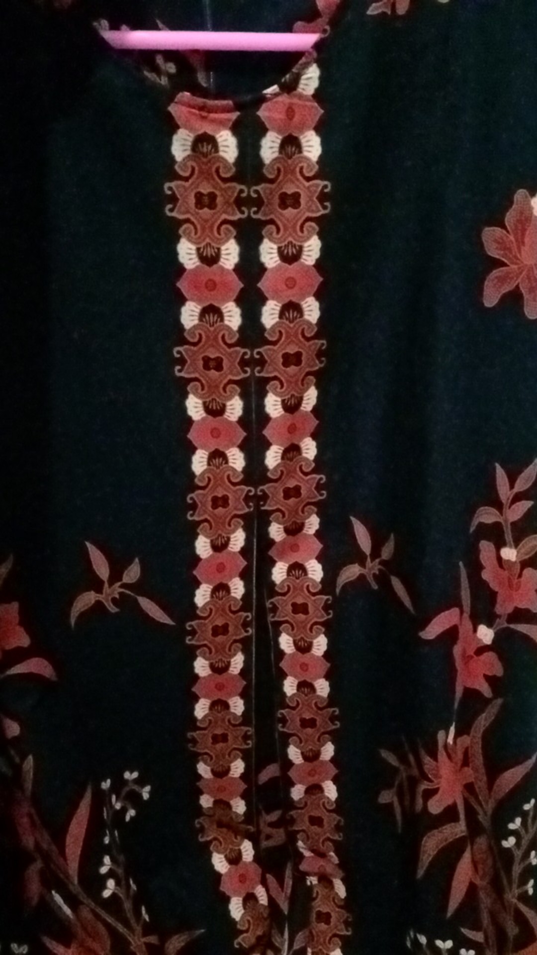 Benang Raja Tunik Batik Wanita Lengan Panjang Ukuran M L Xl