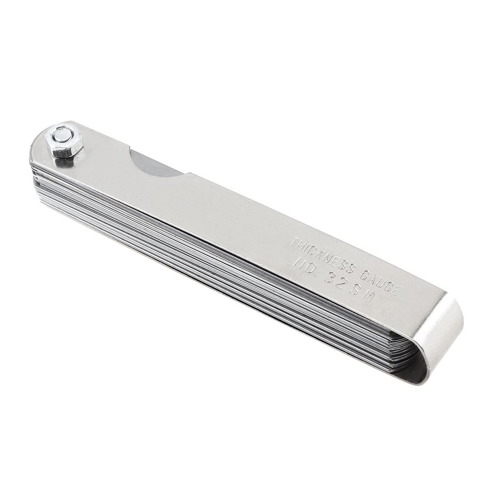 Penggaris Pengukur Leher Gitar Gap 32 Inci 0.0015-0.035 Inci