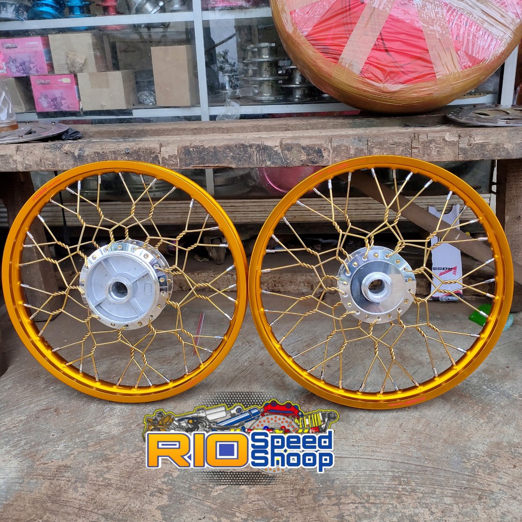 Velg JariJari Vixion New Atau Vixion Old Paketan Ring17 JariJari Kepang Kembang