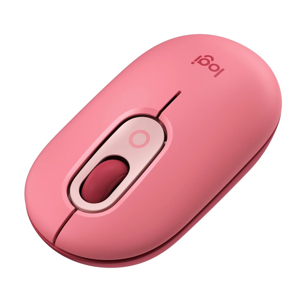 Logitech POP Mouse Wireless Mouse Customizable Emoji - Heartbreaker