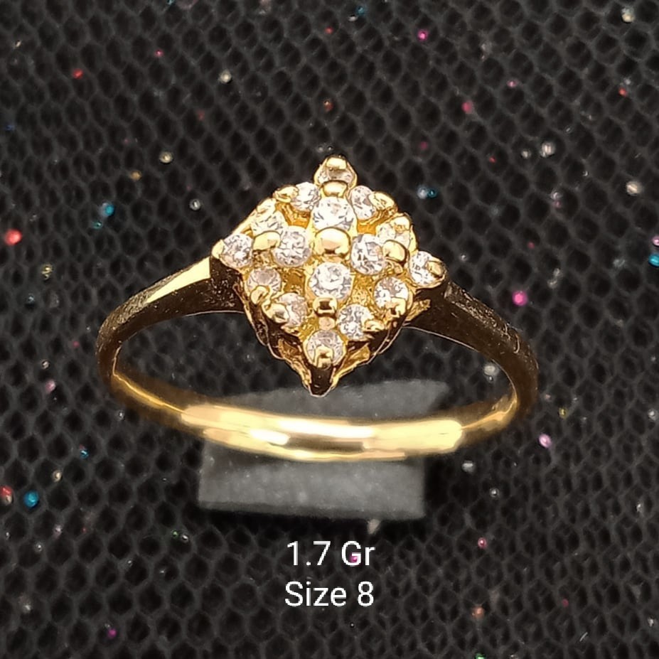 New Cincin Emas 17 K - 1.7 gr Kadar 750 - 2525