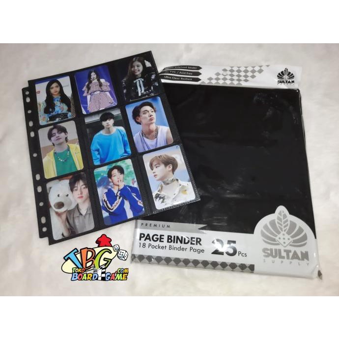 

[[COD]] Sultan Premium Page Binder 18 Pocket 25 pages GRATIS ONGKIR Kode 111