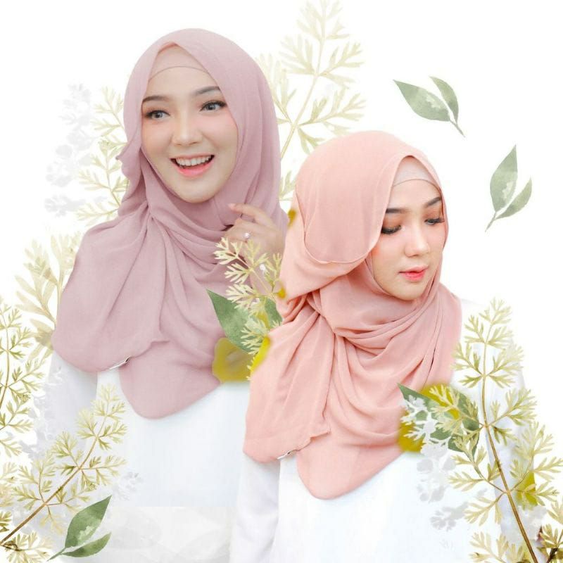 [Fashion Muslim] THALIA PASHMINA INSTAN NON PET | pashmina tali terlaris