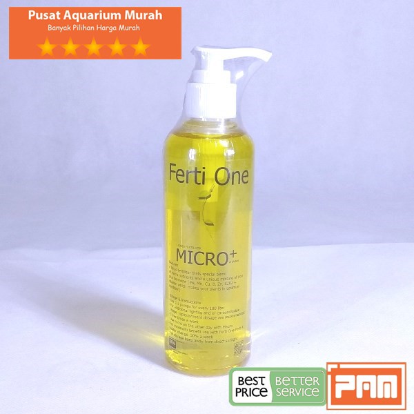 Pupuk Cair Aquascape Ferti One Micro 250 Ml Pupuk Tanaman Air