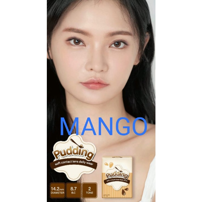 SOFTLENS PUDDING MANGO (-0.50 S/D -6.00)