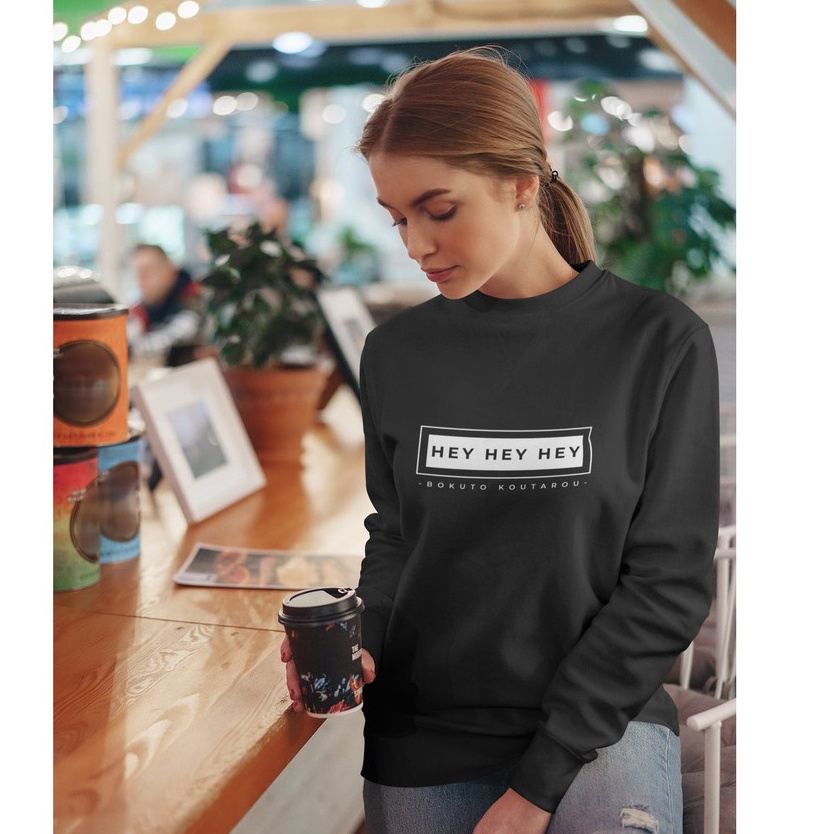 Sweater Crewneck Bokuto Kotaro Anime Haikyuu