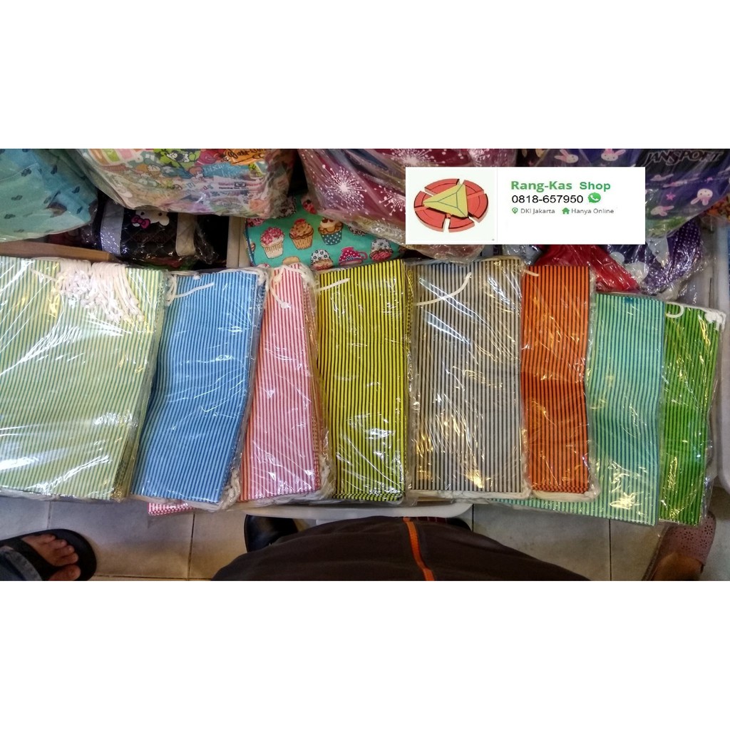 

FRESH Paper bag Garis MERAH HITAM karton doff ISTIMEWA