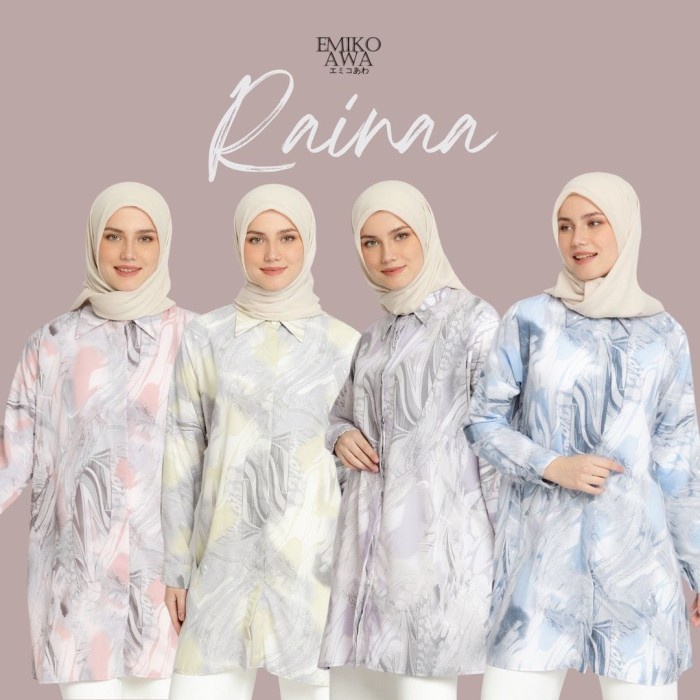 Tunik Wanita Muslim Modern Mewah Jumbo Kotak Rajut J7T8 Salur Kekinian Premium Pesta Adem Nyaman Imp