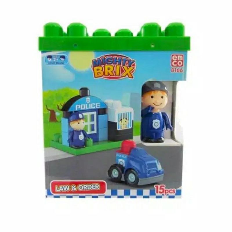 Emco Mighty Brix Police Original