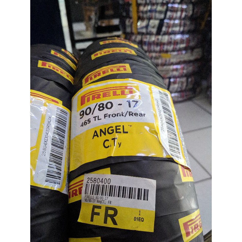 Ban Pirelli Angel City 90/80-17 Tubeless