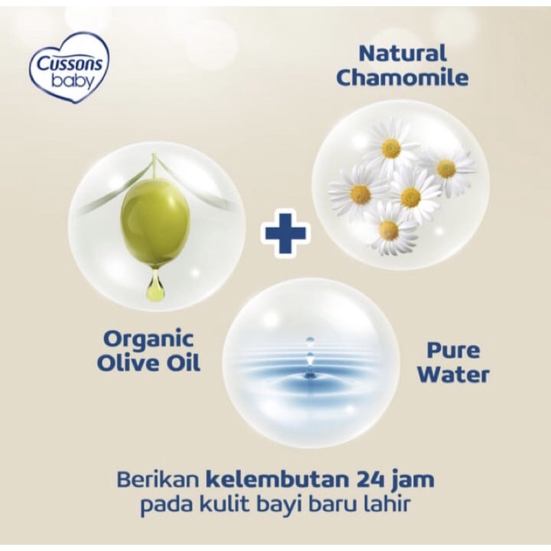 Cussons baby cream 50 gram newborn ( krim bayi baru lahir )