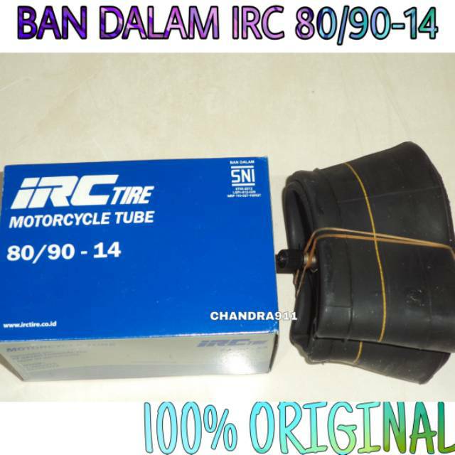 ban dalam dalem IRC 80/90 ring 14 depan beat vario spacy scoopy lama//belakang mio j gt m3 soul 125
