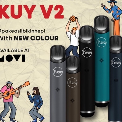 KUY POD V2 AUTHENTIC KUY POD V2 ORI -100% AUTHENTIC