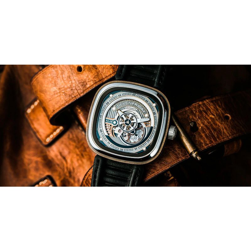 Jam tangan Sevenfriday SF S2/01 automatic, mesin Miyota Japan, NFC aktif include Box Original dan st