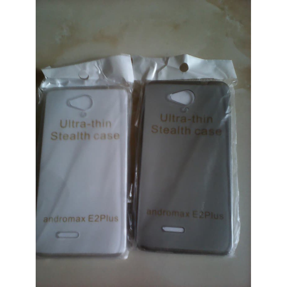 Unik Softcase andromax E2 plus jelly kondom ultrathin  E 2   New