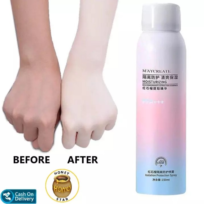 BODY SPRAY PEMUTIH KULIT KOREA MAYCREATE WHITENING 150ML