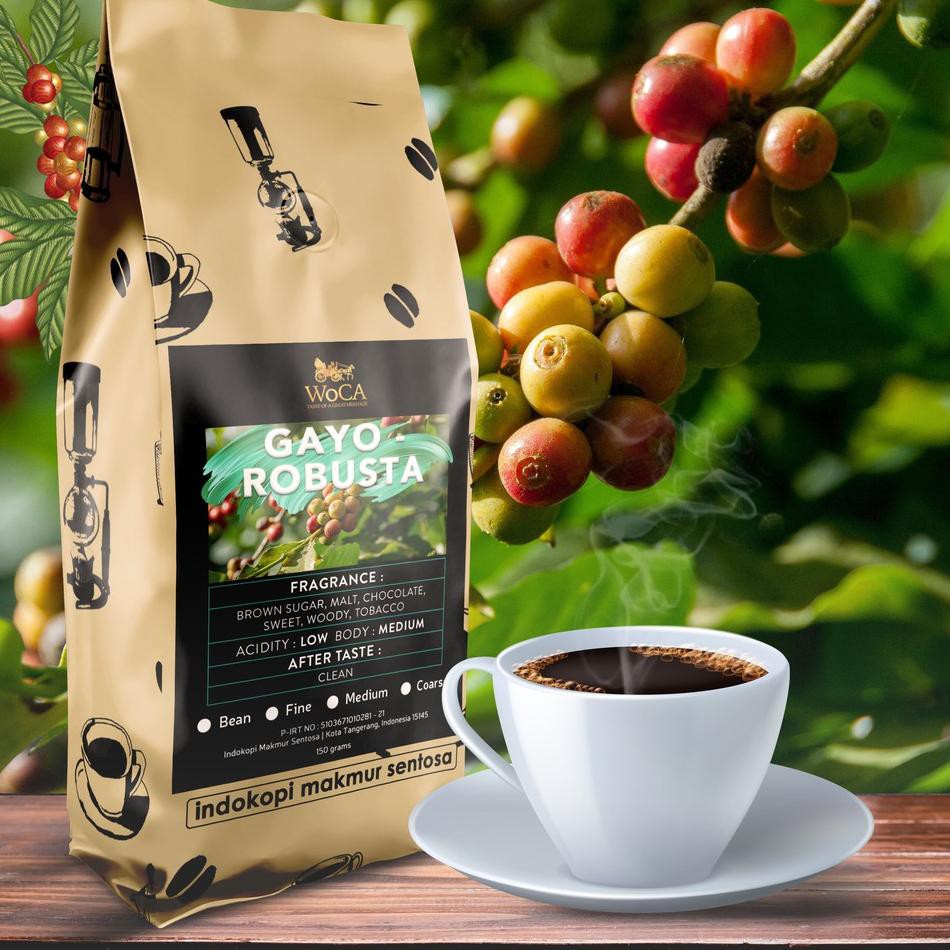 

ZT WoCA Kopi Robusta Gayo 150 gram MZY (Terupdate)
