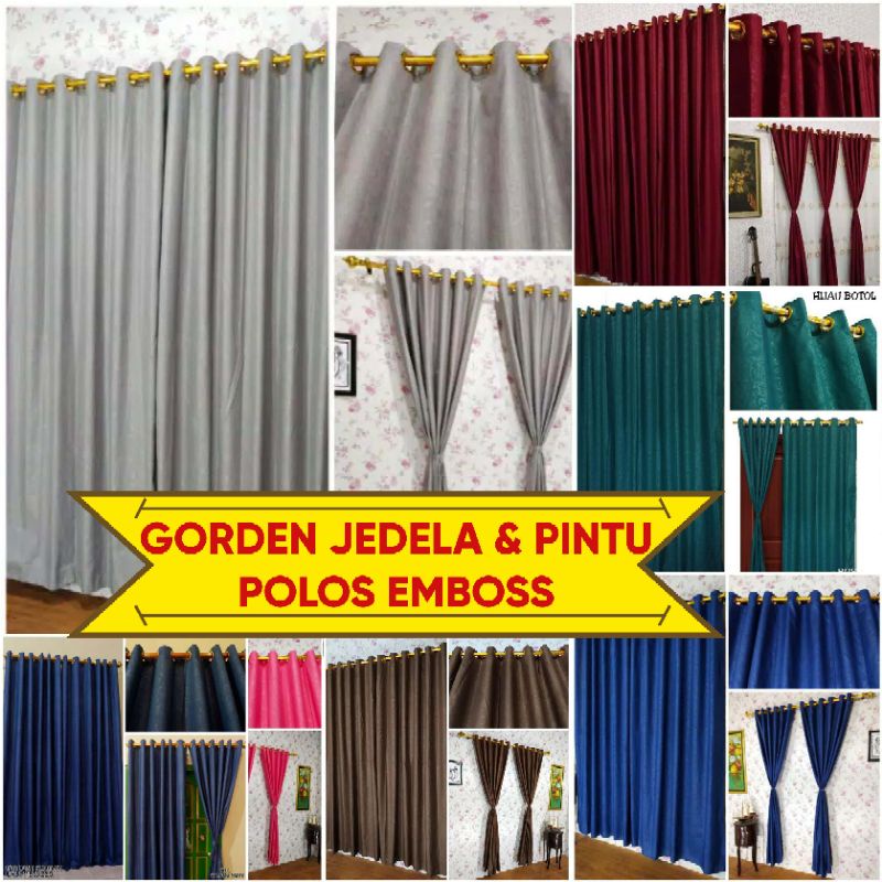 Jual KORDEN MINIMALIS JENDELA DAN PINTU POLOS EMBOS AESTHETIC ANEKA ...