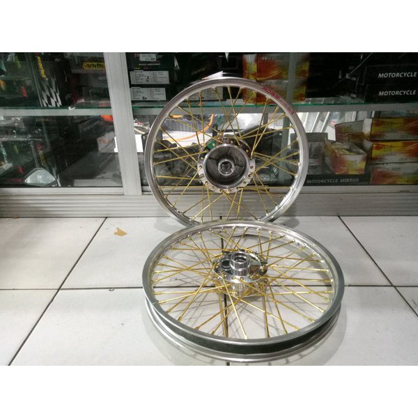 Velg Jari Jari Tromol Sepaket Honda Supra Fit Rossi Ring 17