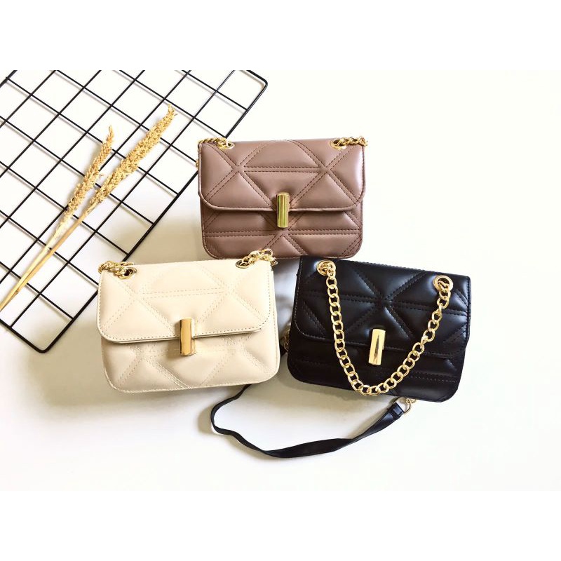 [GERAI HALWAKU - READY] CHELSY BAG - TAS SLINGBAG WANITA - TAS SHOULDERBAG WANITA - TAS SELEMPANG WA