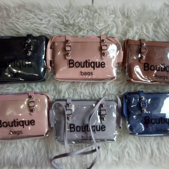 TAS WANITA TRANSPARAN BOUTIQUE MURAH