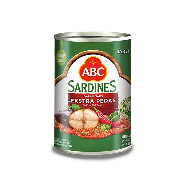 

ABC SARDINES EXTRA HOT 155 GR