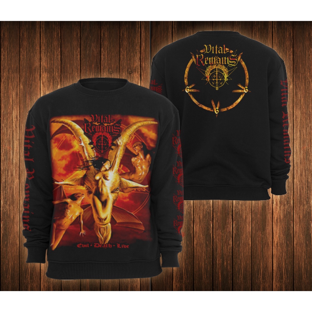 Kaos Lengan Panjang VITAL REMAINS