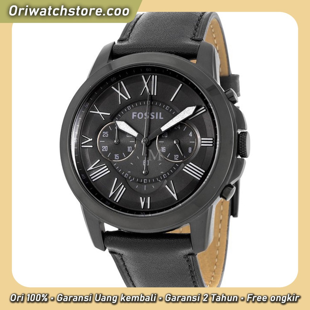 TERLARIS FOSSIL FS5132 JAM TANGAN PRIA SIZE 44mm Original genuine leather FREE BOX ORI PAPER BAG MG
