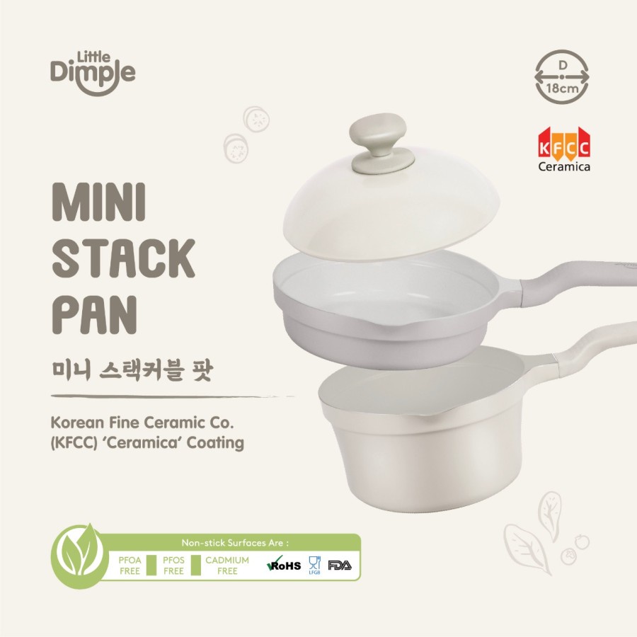 Little Dimple Mini Stack Pan New