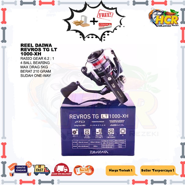 Reel Daiwa Revros TG LT 1000-XH