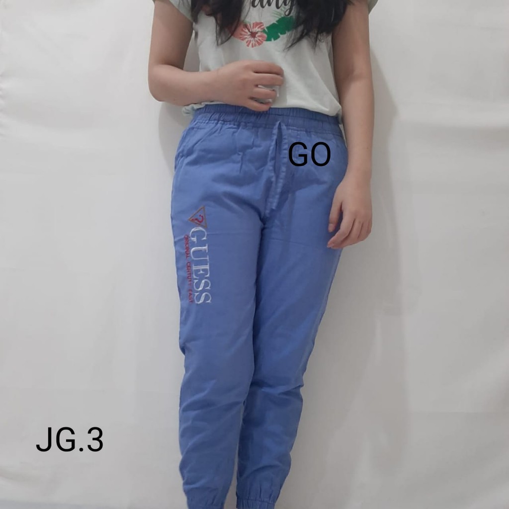 BB. ADN CELANA JOGER SOFT JEANS Celana Cewek