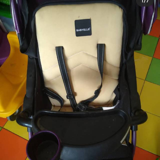 BabyElle Tango Stroller Ungu Second