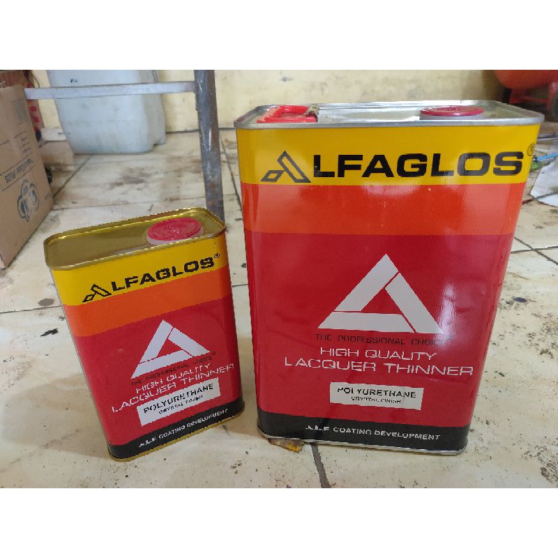ALF ALFAGLOS, thinner tiner PU kemasan 1L