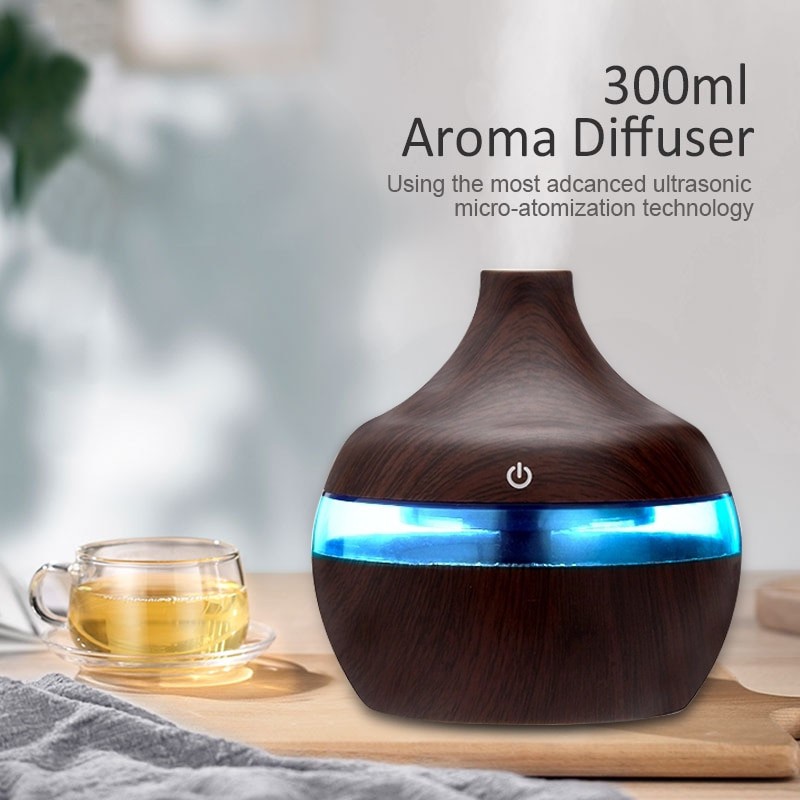 COD Air Humidifier Aromatherapy Pengharum Kamar Tidur Alat Aroma Terapi Uap Aromaterapi C03